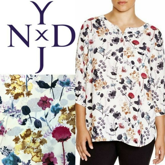 nydj plus tops